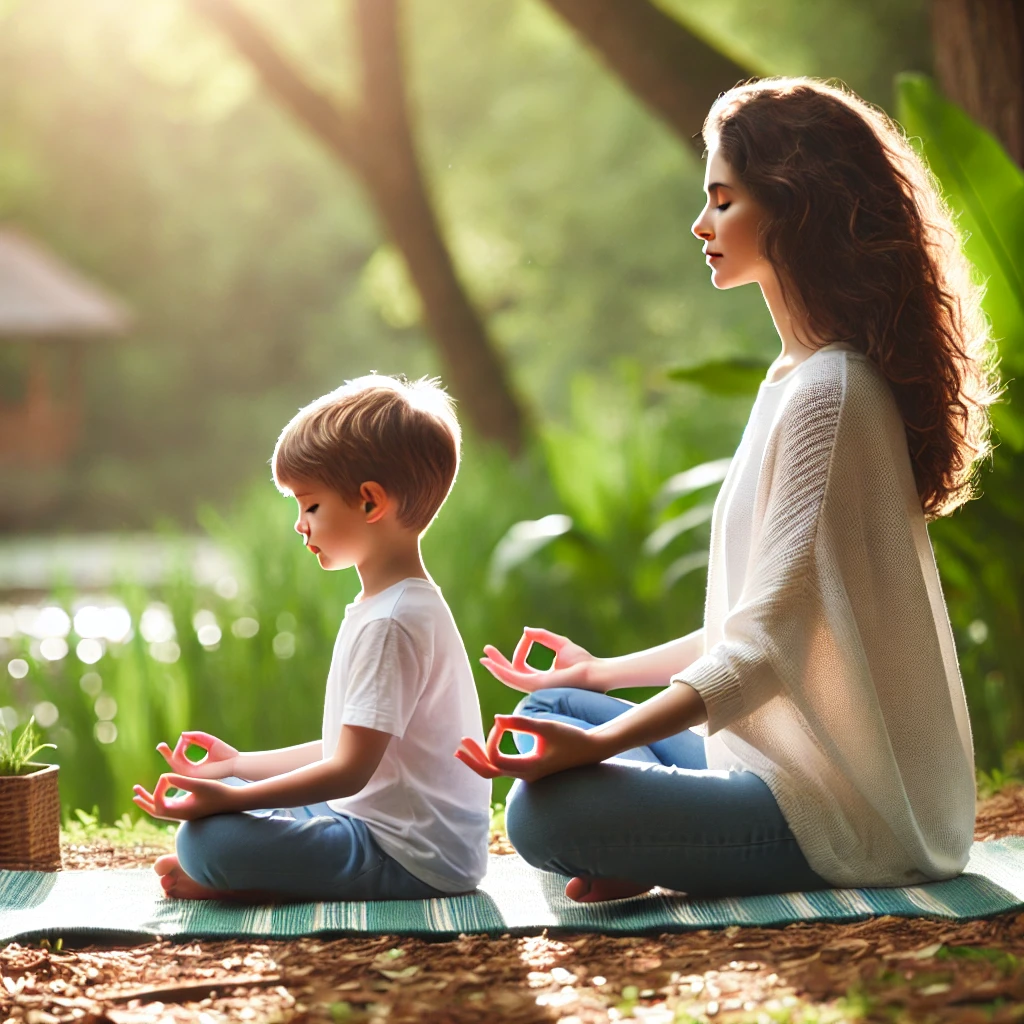 mindfulness dla rodziców - medytacja z dziecmi